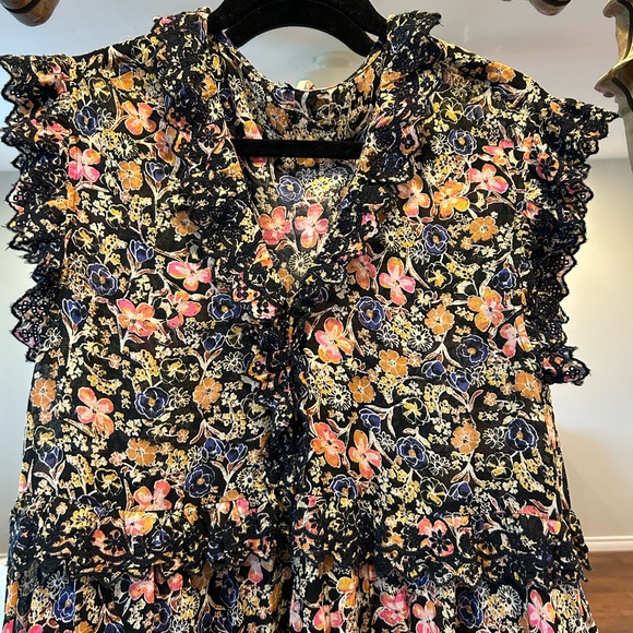 NWOT Free People Milania Floral Maxi Dress size S - Picture 7 of 9